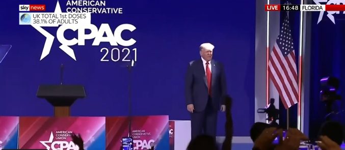 President Trump at CPAC