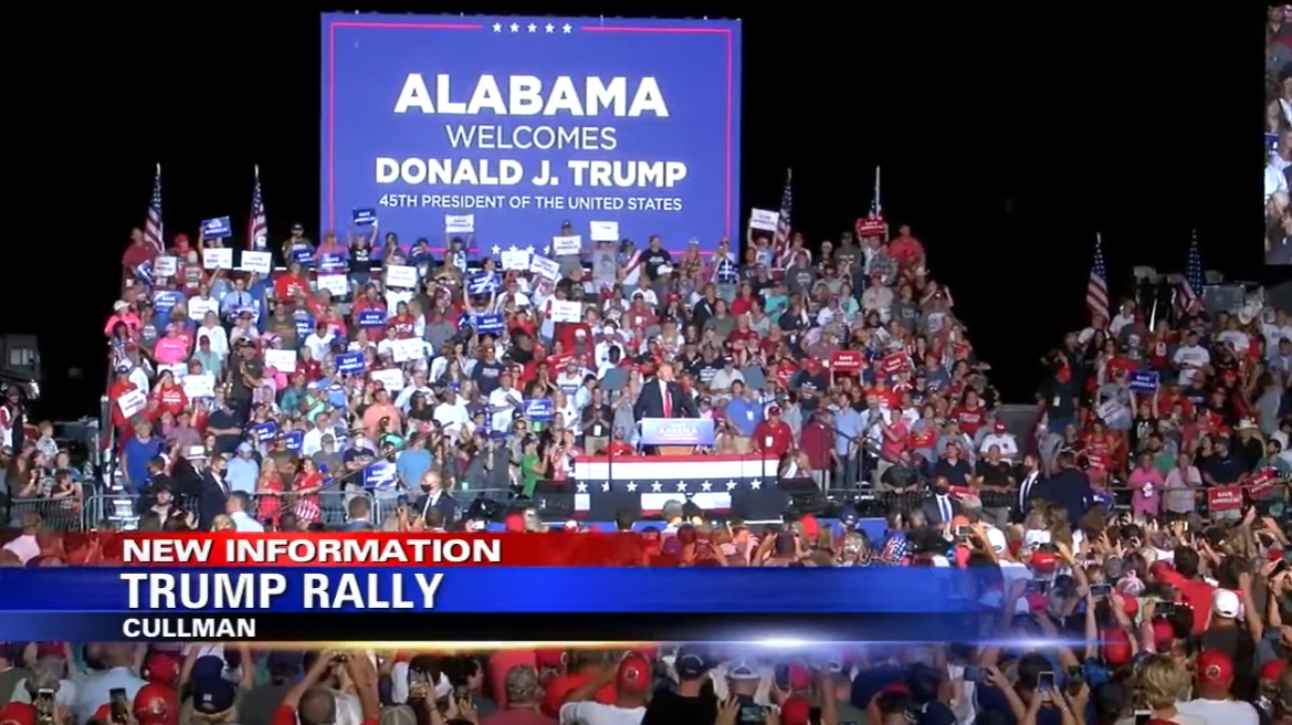 President Trump Holds Rally – Cullman Alabama