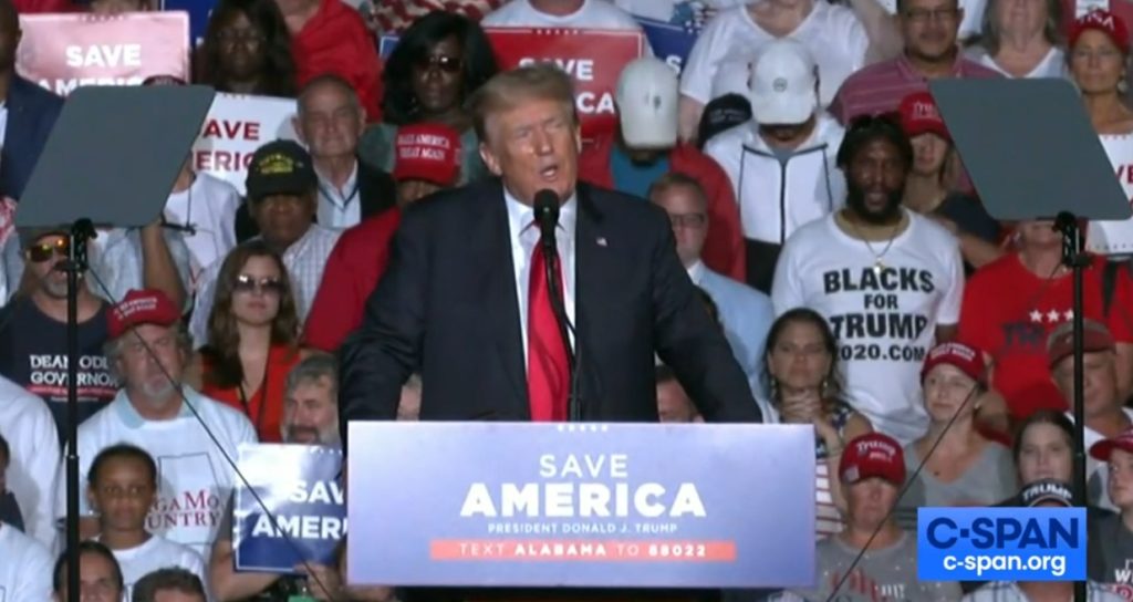 President Trump Holds Rally - Cullman Alabama
