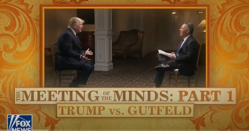 Trump and Gutfeld Interview