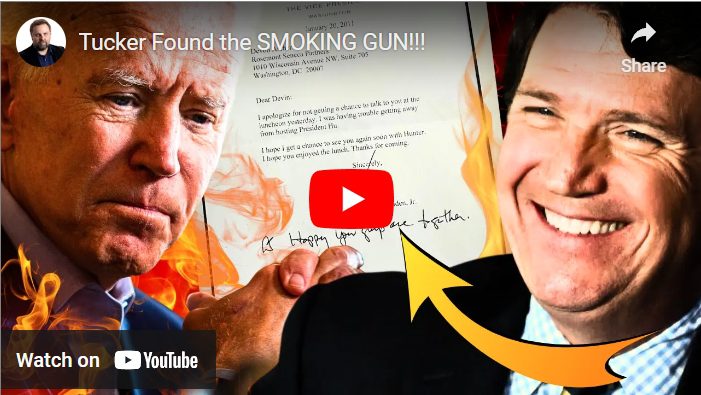 Tucker Found the SMOKING GUN!!!